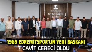 1966 Edremitspor'un Yeni Başkanı Cavit Cebeci Oldu
