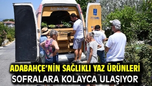 Adabahçe'nin Sağlıklı Yaz Ürünleri Sofralara Kolayca Ulaşıyor