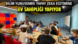 Bilim Yunusemre Yapay Zeka Eğitimine Ev Sahipliği Yapıyor