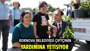 Bornova Belediyesi çiftçinin yardımına yetişiyor