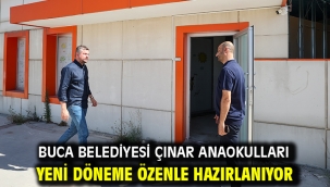 Buca Belediyesi Çınar Anaokulları yeni döneme özenle hazırlanıyor