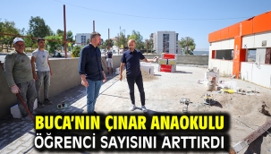 Buca'nın Çınar Anaokulu öğrenci sayısını arttırdı