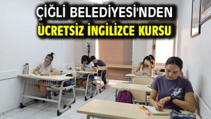 Çiğli Belediyesi'nden Ücretsiz İngilizce Kursu