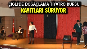 Çiğli'de Doğaçlama Tiyatro Kursu Kayıtları Sürüyor