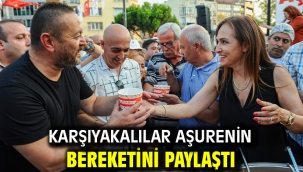 Karşıyakalılar aşurenin bereketini paylaştı