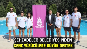 Şehzadeler Belediyesi'nden Genç Yüzücülere Büyük Destek