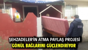 Şehzadeler'in Atma Paylaş Projesi Gönül Bağlarını Güçlendiriyor