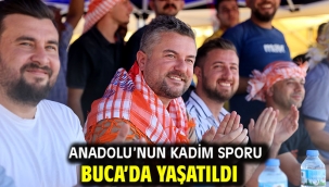 Anadolu'nun kadim sporu Buca'da yaşatıldı