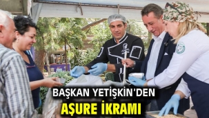 Başkan Yetişkin'den Aşure İkramı