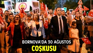 Bornova'da 30 Ağustos coşkusu