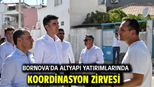 Bornova'da altyapı yatırımlarında koordinasyon zirvesi