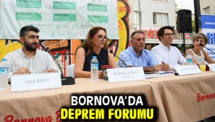 Bornova'da deprem forumu