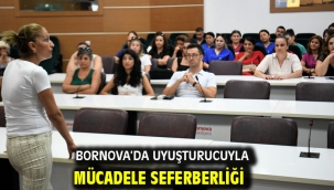 Bornova'da uyuşturucuyla mücadele seferberliği