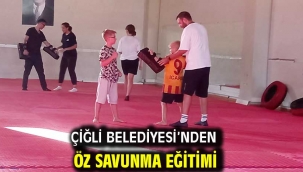 Çiğli Belediyesi'nden Öz Savunma Eğitimi