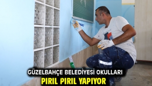Güzelbahçe Belediyesi Okulları Pırıl Pırıl Yapıyor