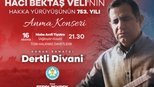 Manisa Büyükşehir Belediyesi'nden Hacı Bektaş Veli'yi Anma Konseri