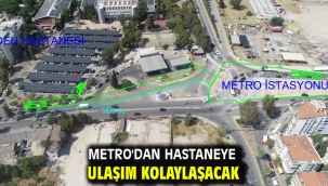 Metro'dan hastaneye ulaşım kolaylaşacak