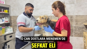 O can dostlara Menemen'de şefkat eli