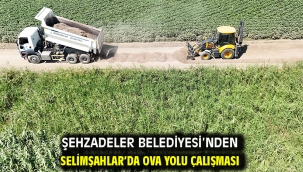 Şehzadeler Belediyesi'nden Selimşahlar'da Ova Yolu Çalışması