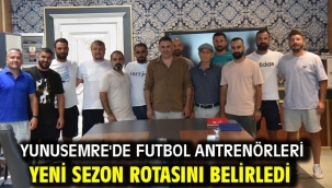 Yunusemre'de Futbol Antrenörleri Yeni Sezon Rotasını Belirledi