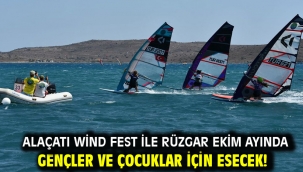 Alaçatı Wind Fest ile rüzgar ekim ayında gençler ve çocuklar için esecek!