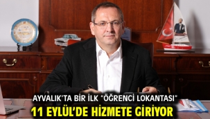 AYVALIK'TA BİR İLK "ÖĞRENCİ LOKANTASI" 11 EYLÜL'DE HİZMETE GİRİYOR