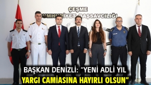 Başkan Denizli: "Yeni Adli Yıl Yargı Camiasına Hayırlı Olsun"