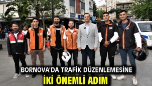 Bornova'da trafik düzenlemesine iki önemli adım