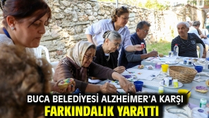 Buca Belediyesi Alzheimer'a karşı farkındalık yarattı