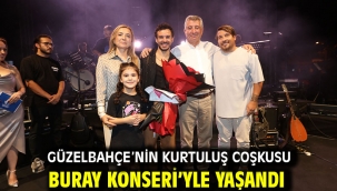 Güzelbahçe'nin Kurtuluş Coşkusu Buray konseri'yle Yaşandı