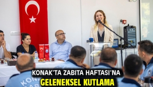 Konak'ta Zabıta Haftası'na geleneksel kutlama