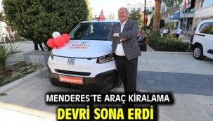 Menderes'te Araç Kiralama Devri Sona Erdi