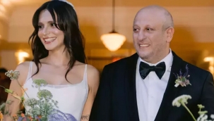 Meriç Aral ile Serkan Keskin'in nikâhına ünlü akını