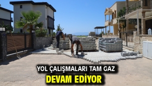 Yol Çalışmaları Tam Gaz Devam Ediyor