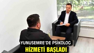 Yunusemre'de Psikolog Hizmeti Başladı