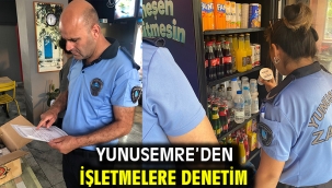 YUNUSEMRE'DEN İŞLETMELERE DENETİM