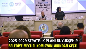 2025-2029 Stratejik Planı Büyükşehir Belediye Meclisi Komisyonlarından Geçti