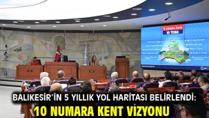 Balıkesir'in 5 yıllık yol haritası belirlendi: 10 Numara Kent Vizyonu