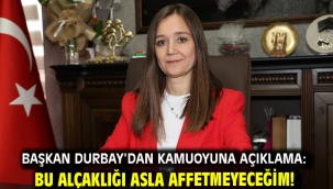 Başkan Durbay'dan Kamuoyuna Açıklama