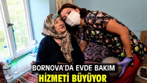 Bornova'da Evde Bakım Hizmeti büyüyor