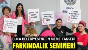 Buca Belediyesi'nden Meme Kanseri Farkındalık Semineri