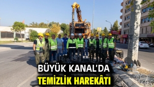 Büyük Kanal'da temizlik harekâtı