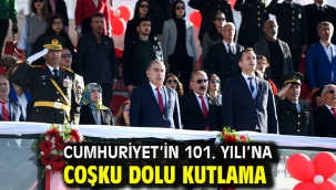 Cumhuriyet'in 101. Yılı'na coşku dolu kutlama
