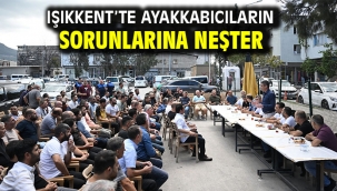 Işıkkent'te ayakkabıcıların sorunlarına neşter