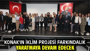 Konak'ın iklim projesi farkındalık yaratmaya devam edecek