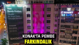 Konak'ta pembe farkındalık