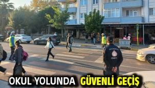 Okul yolunda güvenli geçiş