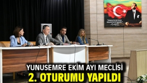 Yunusemre Ekim Ayı Meclisi 2. Oturumu Yapıldı