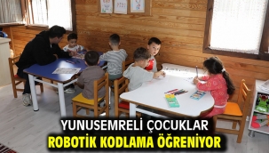 Yunusemreli Çocuklar Robotik Kodlama Öğreniyor