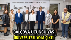 Balçova Üçüncü Yaş Üniversitesi yola çıktı